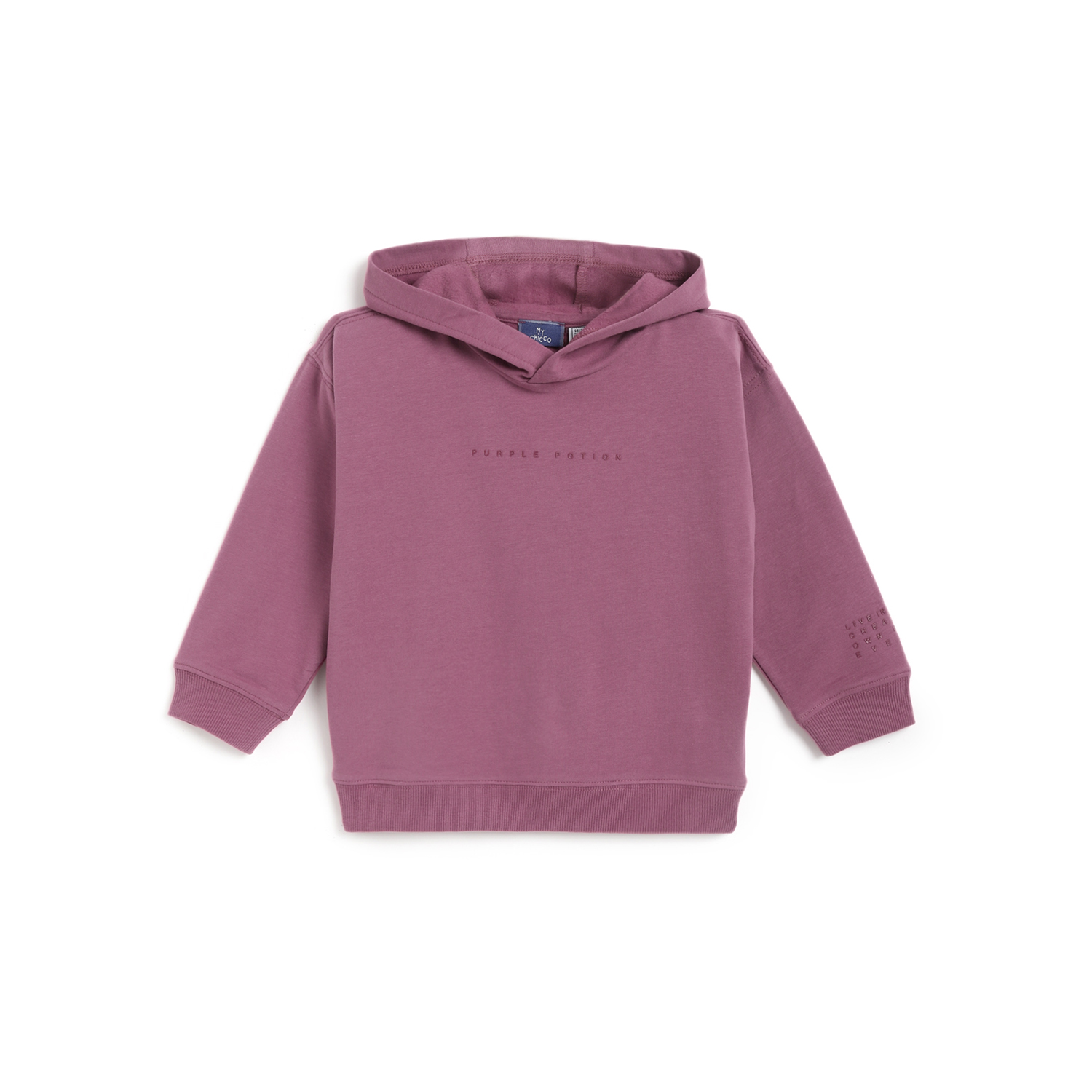 Infants Applique Sweatshirt-Purple